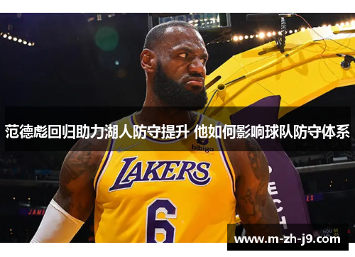 范德彪回归助力湖人防守提升 他如何影响球队防守体系 范德彪回归助力湖人防守提升 他如何影响球队防守体系